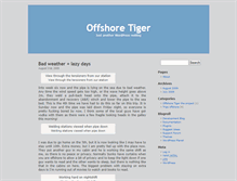 Tablet Screenshot of offshoretiger.com